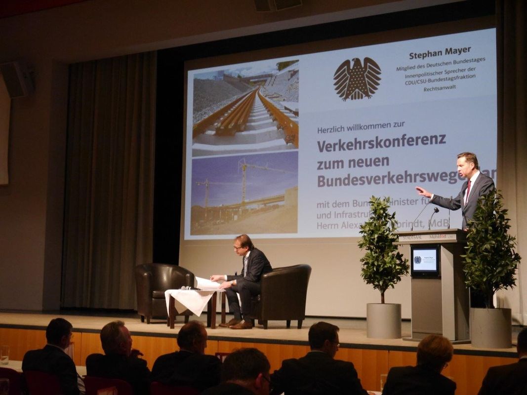 Mayers Verkehrskonferenz in M&uuml;hldorf